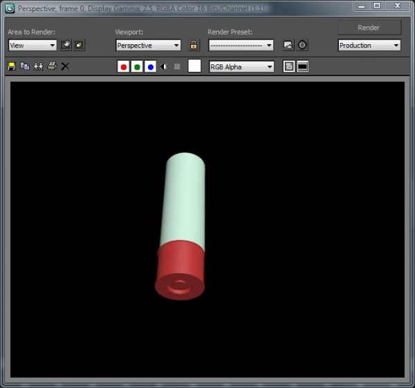 Creation of Glass Shotgun Shell: Step 6